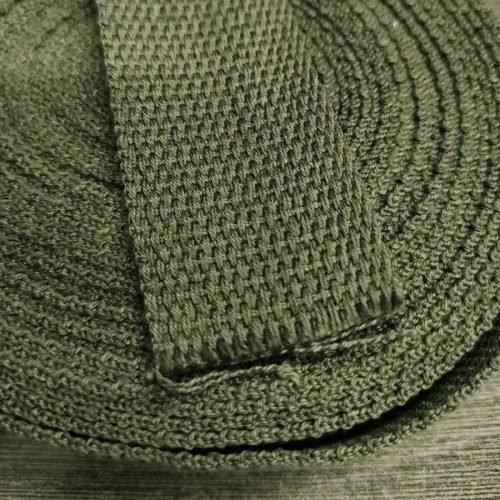 Лента ременная стропа 32 мм, х/б, толщ.1,5 мм фото 17