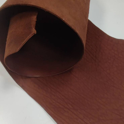 Кожа вороток краст ШСК 3,6-4,0 мм комб. дубл. Коньячный фото 8