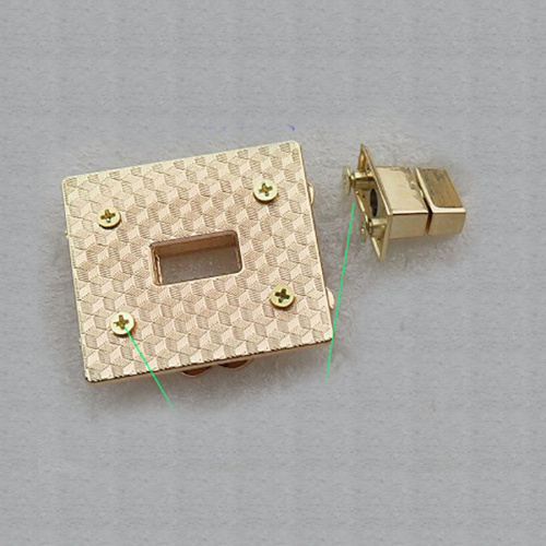 Застежка поворотная для сумки арт. 888  PZ 888 - фото товара фото 3