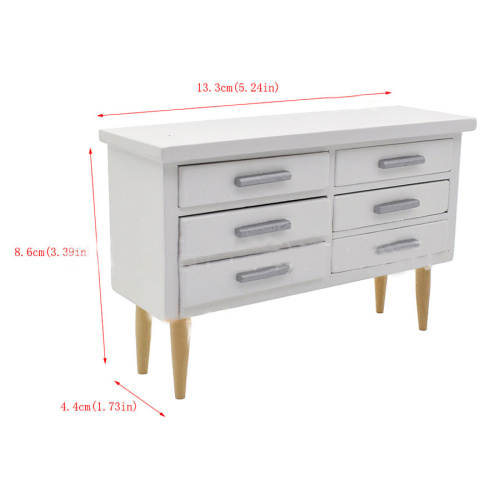 Набор мебели для кукол Столовая 6 предметов Белый  WD028A - фото товара фото 2