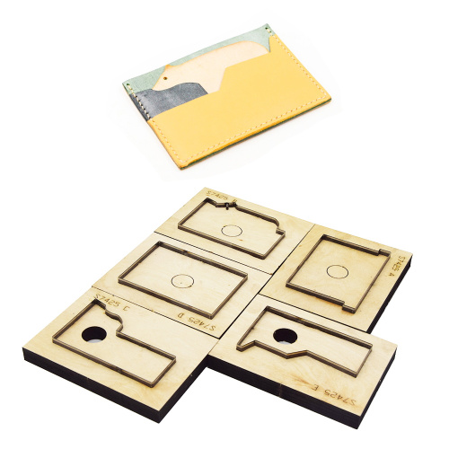 Штанцформы (вырубные штампы) для картхолдера Мишка  ST 4803 - фото товара фото 3