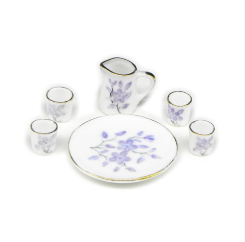 Фарфоровый сервиз для кукол со стаканами | Галерея фото | Pava.pro Фарфоровый сервиз для кукол со стаканами - фото товара