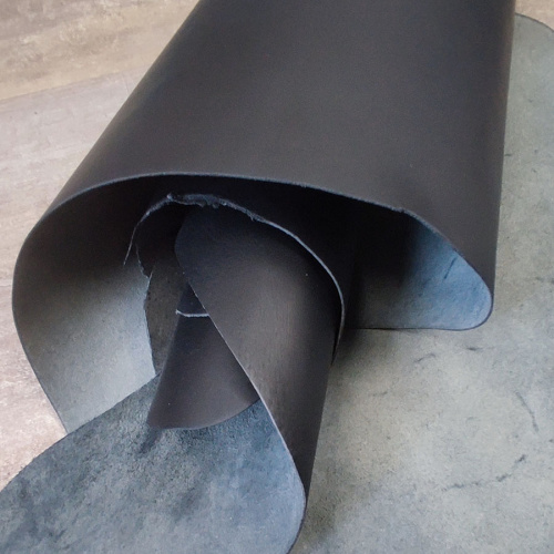 Кожа Пола 1,2 мм растит. дубл. PONTE WAX Черный фото 6