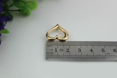 Зажим декоративный Сердечко  HF ZS1 - фото товара фото 2