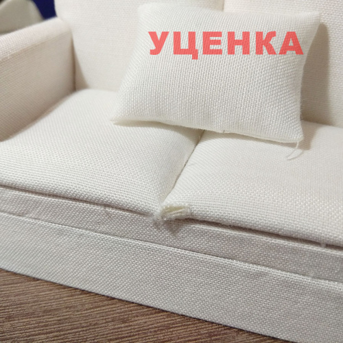 Диван для кукол 1:12 Разные цвета фото 3