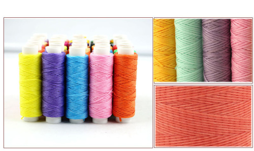 Нить для кожи вощеная 1 мм плоская Galaces 20 м Нить для кожи вощеная 1 мм плоская Galaces 20 м