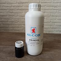 Средство отделочное аппретура ATS ROYAL ЧЕРНЫЙ  - купить для кожевенного хобби