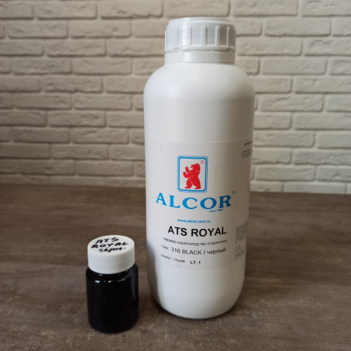 Средство отделочное аппретура ATS ROYAL ЧЕРНЫЙ   - фото товара