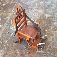 Электрический стул для кукол  - купить для кожевенного хобби