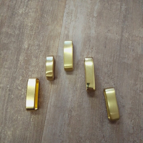 Шлевка для ремня 30-40 мм Латунь фото 6