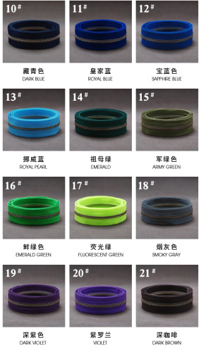 Молния металлическая №5 рулонная зубья под серебро YKK цена за 10 см фото 9