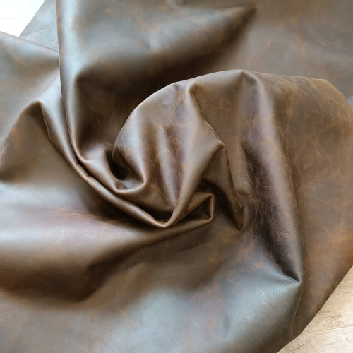 Кожа Крейзи Хорс 1,2-1,4 мм Винтаж фото 4