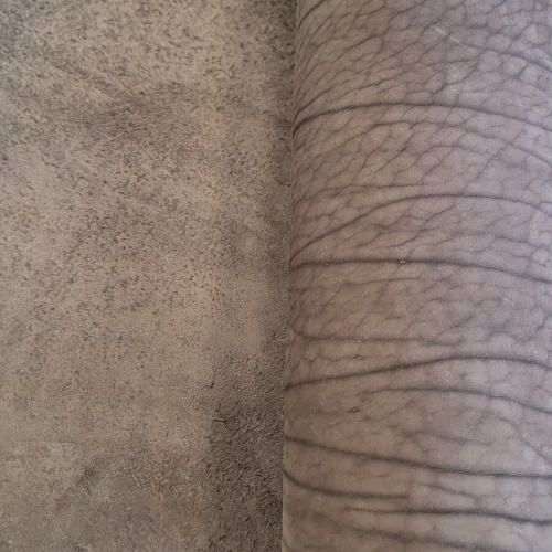 Кожа вороток ШСК краст 3,6-4,0 мм комб. дубл. Коричневый Белоруссия фото 5