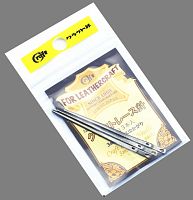 Иглы плоские с защипом для кожи Япония  - купить для кожевенного хобби