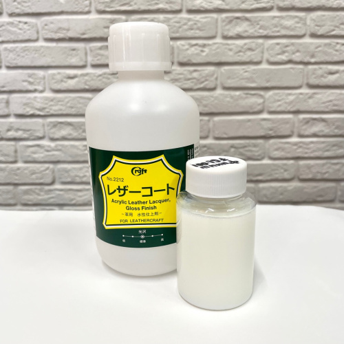 Финиш глянцевый Acrylic Leather Lacquer Gloss Япония   - фото товара