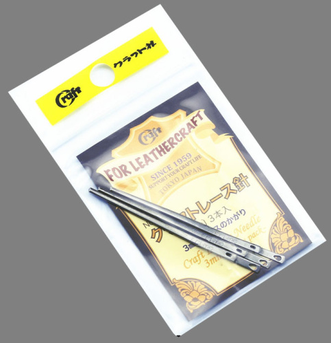 Иглы плоские с защипом для кожи Япония | Галерея фото | Pava.pro Иглы плоские с защипом для кожи Япония - фото товара