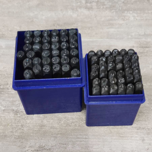 Штампы для тиснения по коже Латинский алфавит и цифры Штампы для тиснения по коже Латинский алфавит и цифры