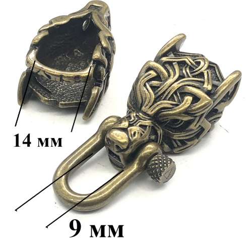 Коннектор Духи леса Антик Сталь  BR-C77 - фото товара фото 5