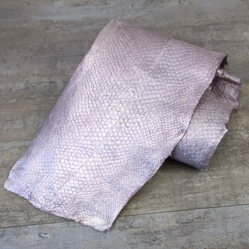 Кожа рыбы Лосось Перламутр фото 14