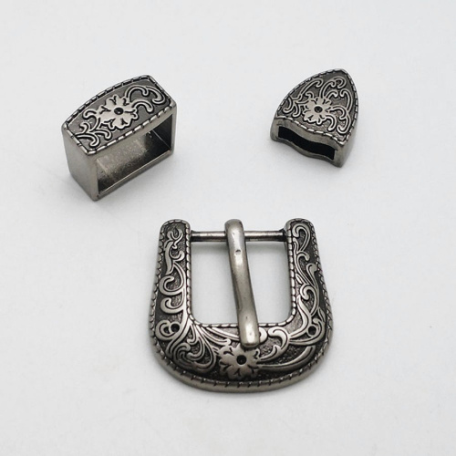 Комплект фурнитуры для ремня 15 мм Серебро/Золото фото 8