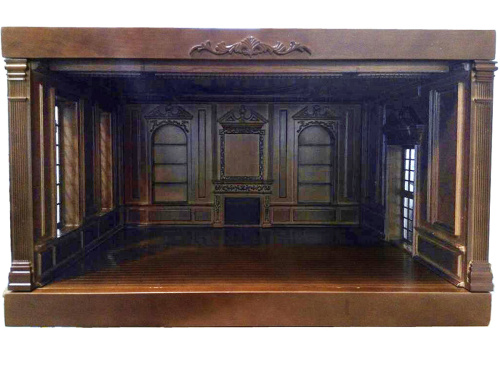 Румбокс для кукол Орех 1:12   - фото товара