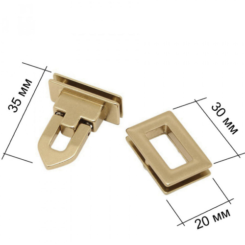 Застежка декоративная для сумки S-3020 Латунь | Галерея фото | Pava.pro фото 3 Застежка декоративная для сумки S-3020 Латунь S-3020 - фото товара фото 3