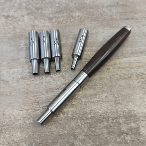 Пробойники-высечки для кожи 3-5 мм Набор, Россия | Галерея фото | Pava.pro Пробойники-высечки для кожи 3-5 мм Набор, Россия - фото товара