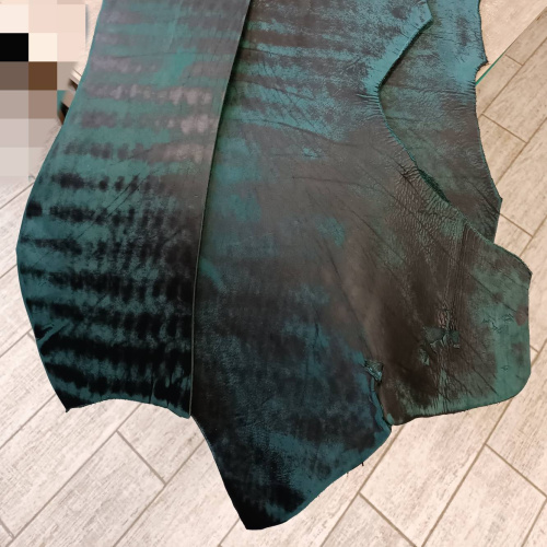 Кожа Пола краст 4,0-4,2 мм Шарк Изумруд