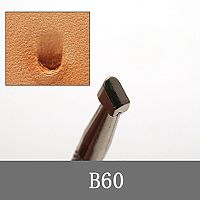 Штамп для тиснения по коже B60 AG  - купить для кожевенного хобби