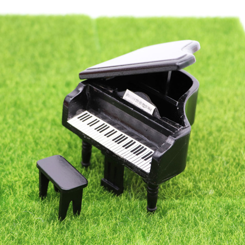 Рояль для кукол со скамейкой Черный/белый фото 4 Рояль для кукол со скамейкой Черный/белый фото 4