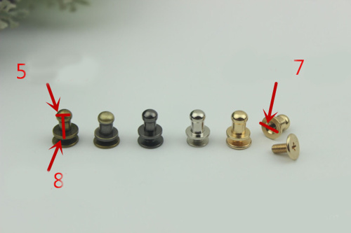 Кнопки кобурные для кожаных изделий, арт. KK-100 фото 12