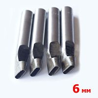 Пробойники овальные (щелевые) 6 мм