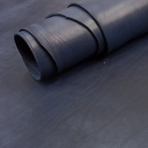 Кожа Юфть 1,5-1,8 мм комб. дубл. Синяя Белоруссия