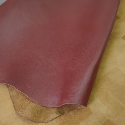 Кожа козы (шевро) 1,0-1.3 мм Красно-коричневый Испания фото 6