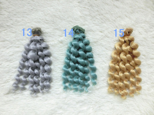 Трессы для кукол 20 см Волна  фото 4