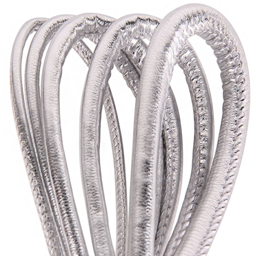 Шнур прошитый из искусственной кожи фото 6