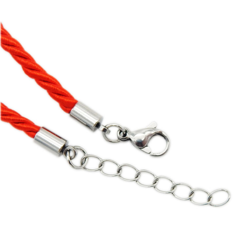 Концевик с цепочкой на шнуры 1-6 мм  фото 3