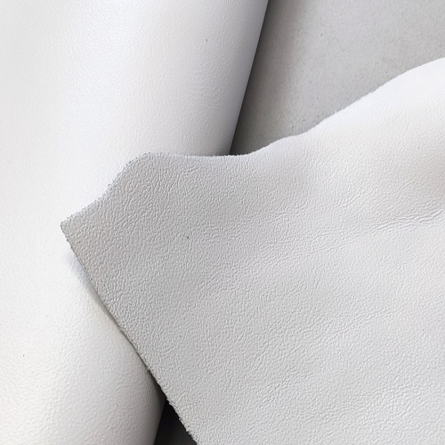 Кожа КРС 1,2-1,4 мм Бергамо Белый фото 2