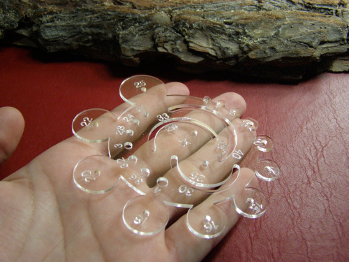 Шаблон-лекало малый Радиусы   DX-P3 - фото товара фото 2