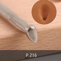 Штамп для тиснения по коже P-216 AG  - купить для кожевенного хобби