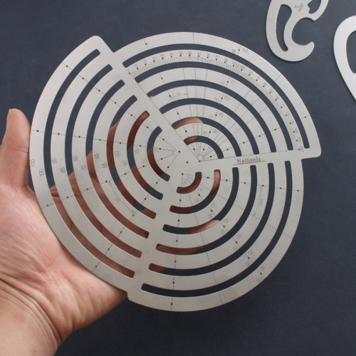 Шаблон большой Радиусы Nattools | Галерея фото | Pava.pro Шаблон большой Радиусы Nattools T06 - фото товара