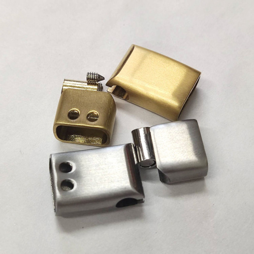 Замок для плоских браслетов 10х5 мм на винтах фото 3