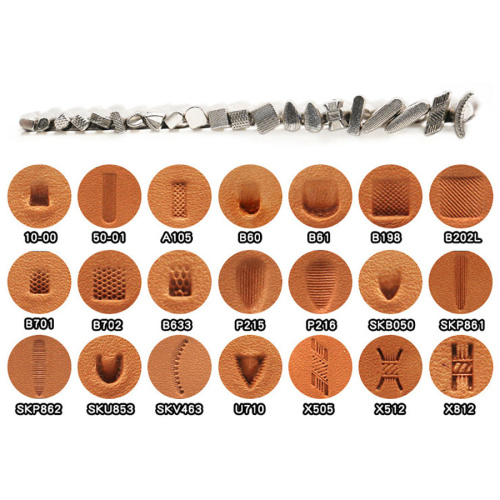 Штамп для тиснения по коже B702 AG  ST AG B702 - фото товара фото 2