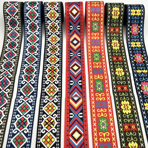 Лента ременная стропа 50 мм Ацтекские ромбы   - фото товара фото 5