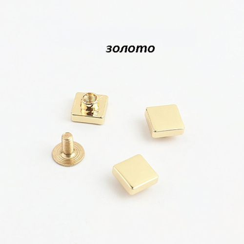 Винт декоративный 8 мм Квадрат фото 4