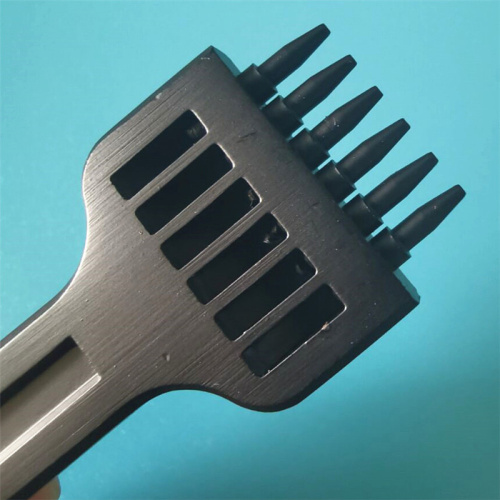 Пробойники строчные с зубьями круглого сечения шаг 4 мм фото 3