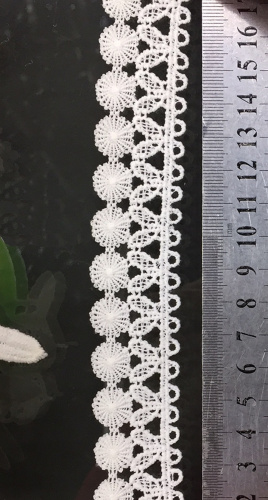 Тесьма кружевная 27 мм пэ фото 2