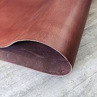 Кожа получепрак 3,5-3,7 мм раст. дубл. Буйвол WAX Коньяк Египет