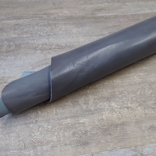 Кожа козы (шевро) 1,0 мм Серый Италия фото 4