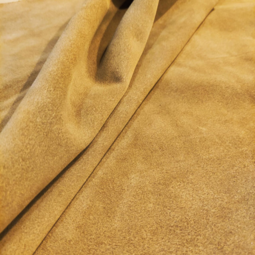 Кожа велюр 1,2 мм Охра